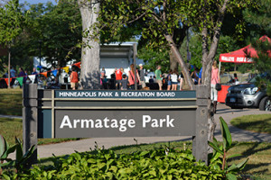 Armatage park sign